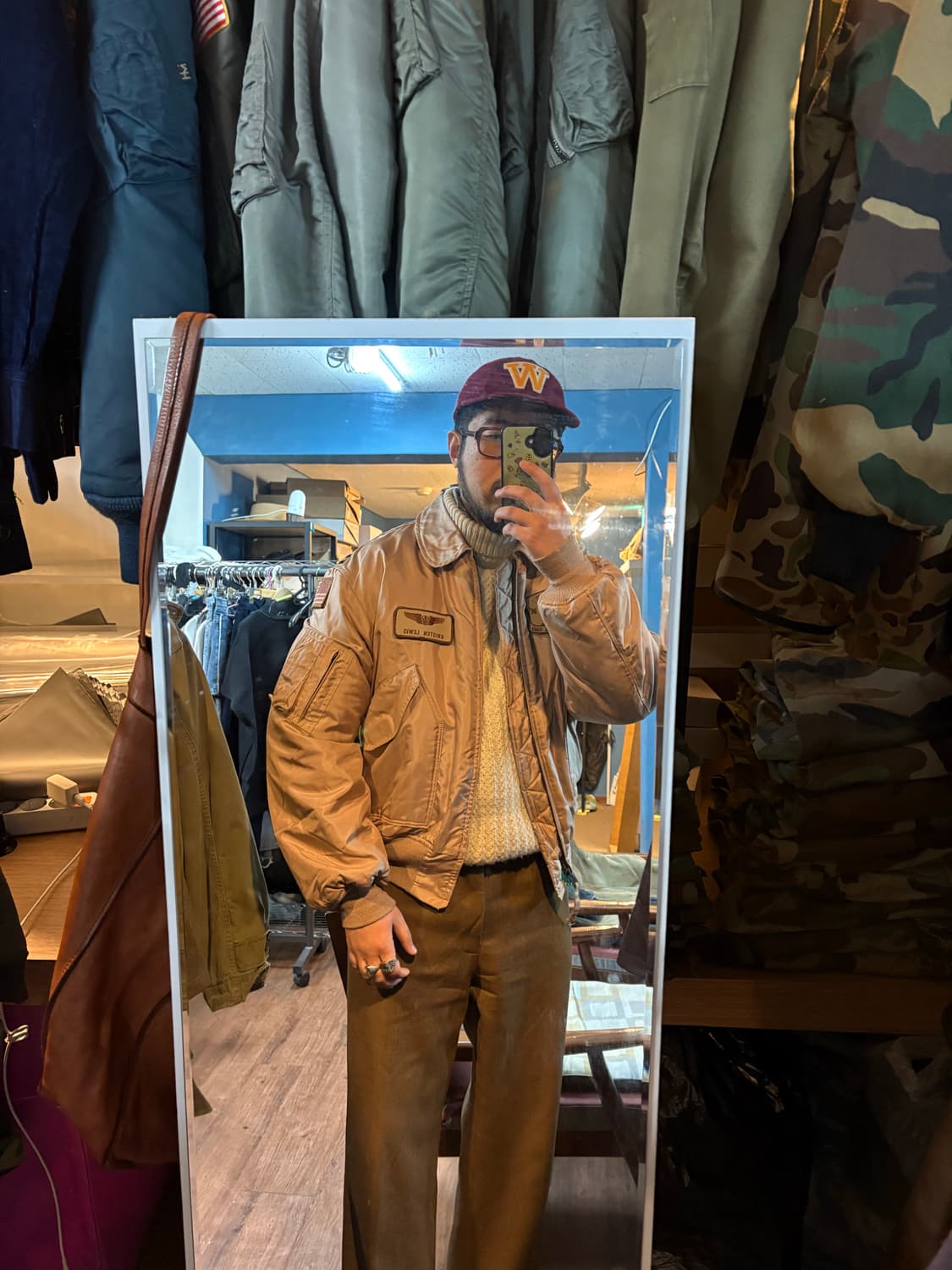 00‘s USAF cwu-45/p Flight Jacket.  상품이미지10