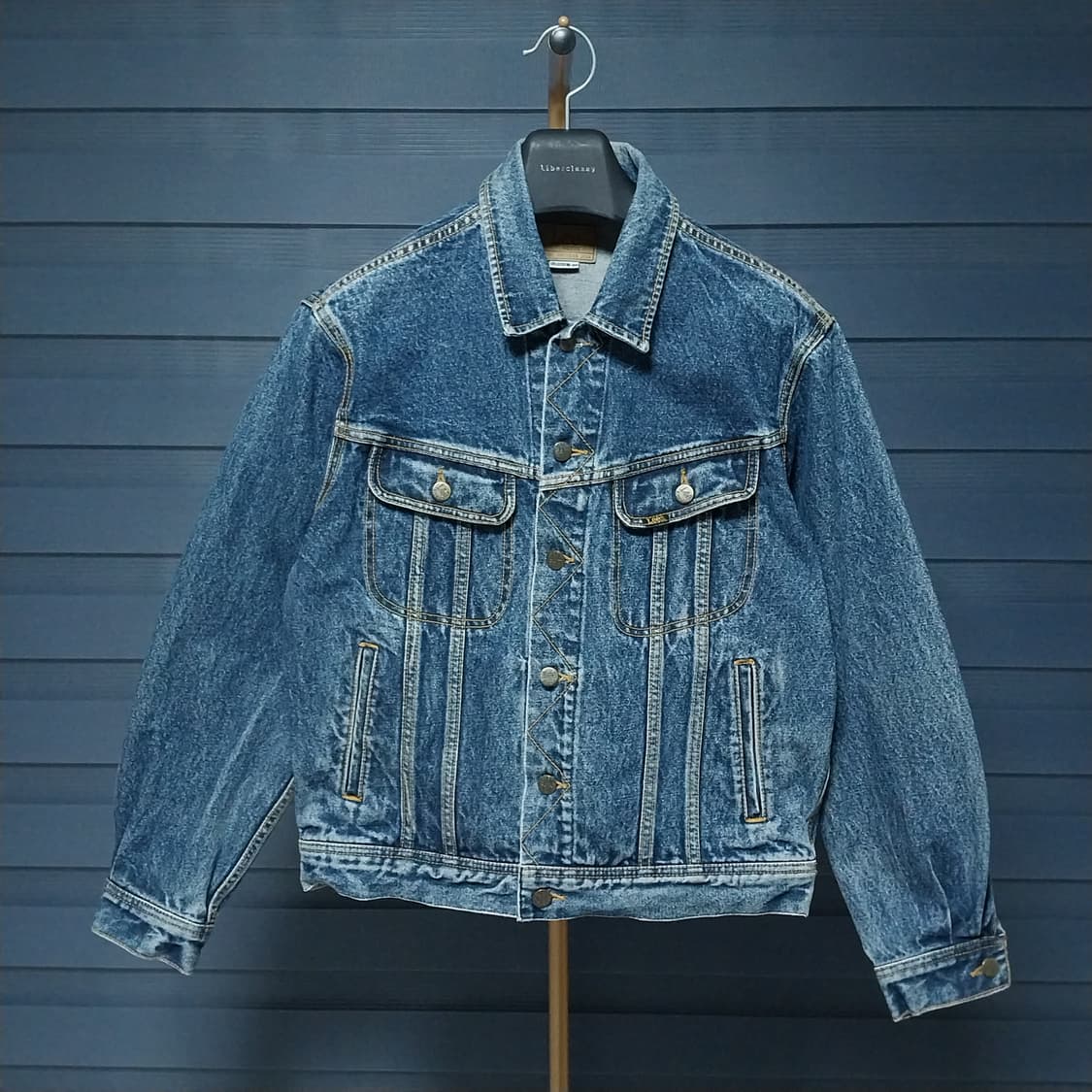 M ) Lee '90 빈티지 데님 라이더 트러커 자켓 상품이미지1