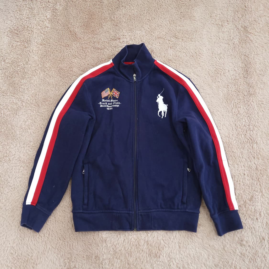 폴로 usa성조기 집업 L 상품이미지1