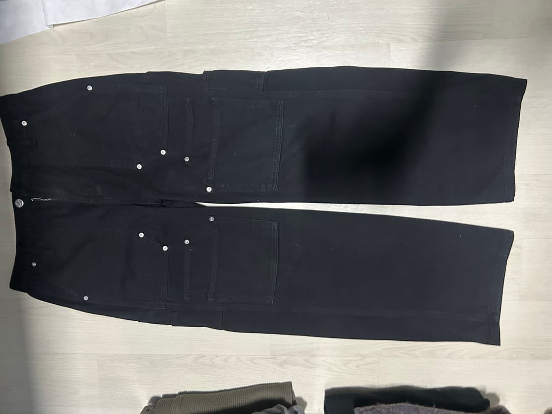 A.P WORK PANTS - BLACK 상품이미지2