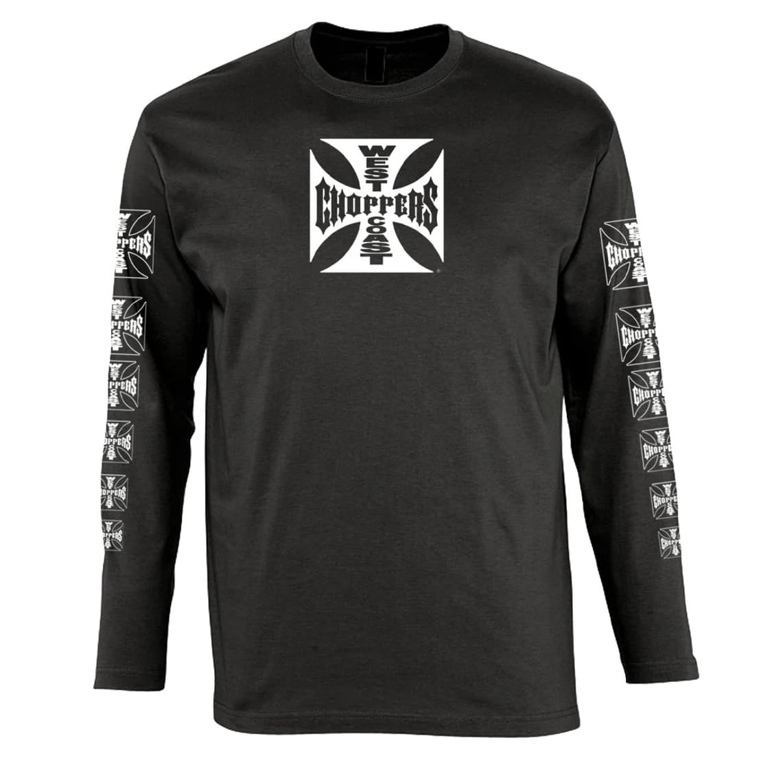 [2XL]웨스트코스트차퍼스 롱슬리브 블랙 상품이미지1