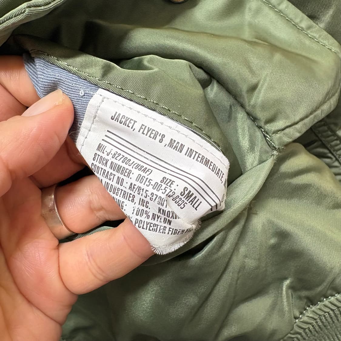 알파 인더스트리 Alpha Industries MA-1 점퍼 자켓  상품이미지4