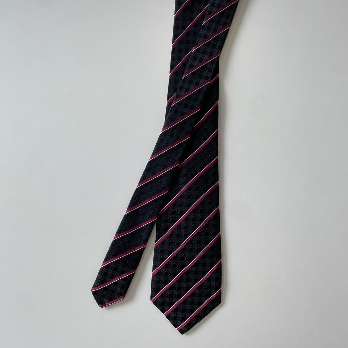 아쿠아스큐텀 정품 명품 넥타이 실크100 8.3cm 상품이미지2