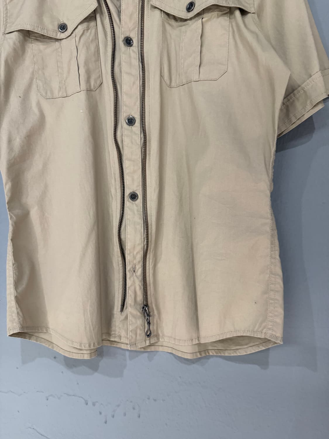 male & co zipper detail pocket shirt 상품이미지5