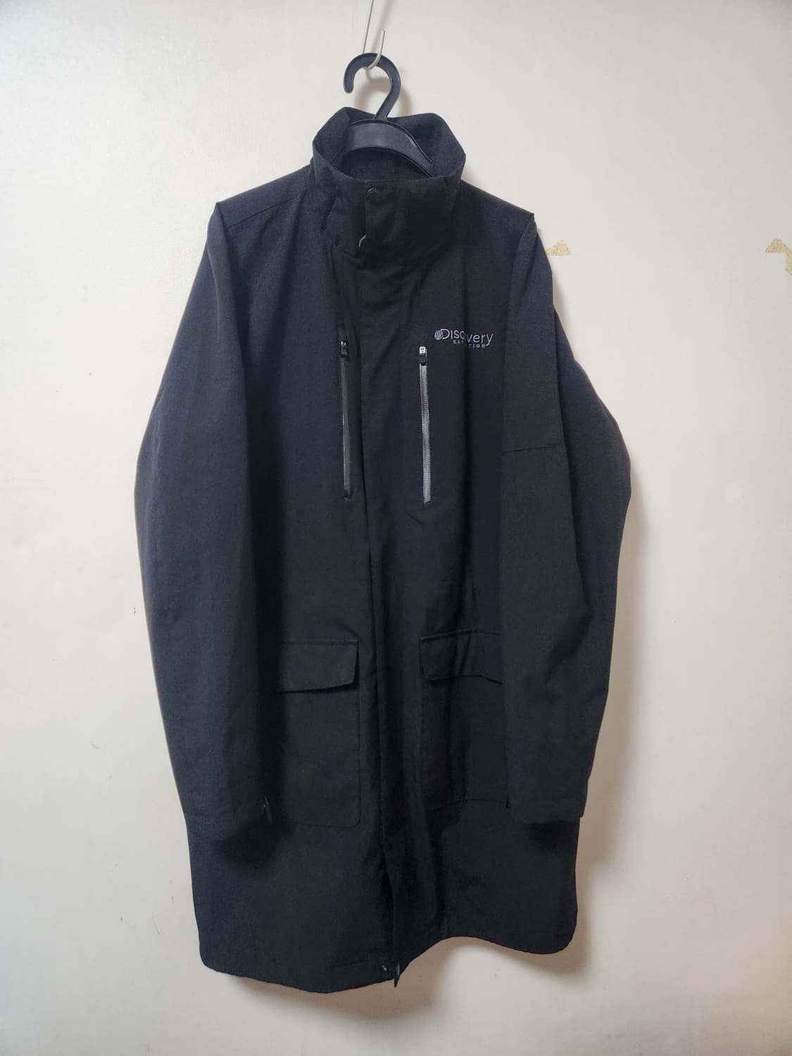 디스커버리 블랙 윈드코트 100 상품이미지1