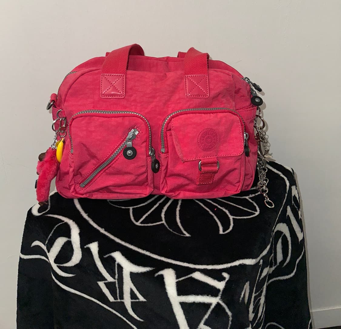 Kipling 고릴라&포켓 크로스백 핑크 상품이미지2