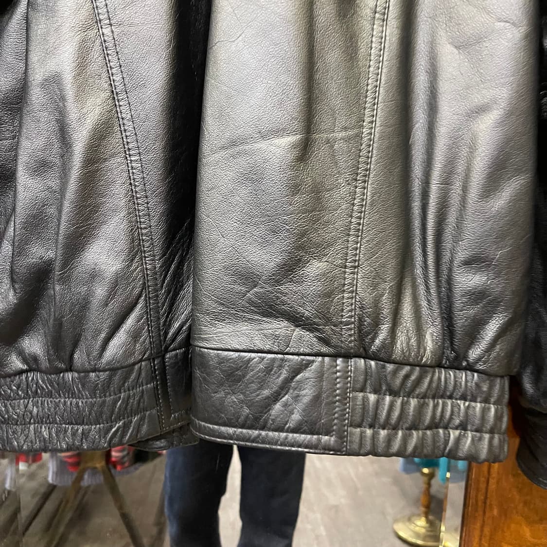 90's vintage leather jacket 상품이미지10