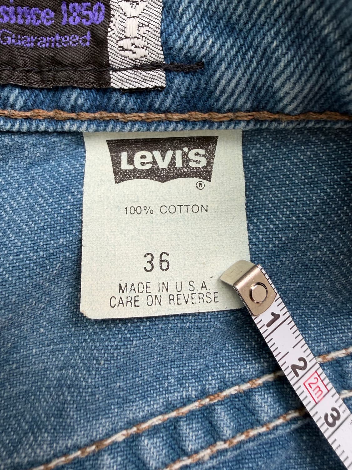 90s Levi’s SilverTab Shorts (blue) 상품이미지3