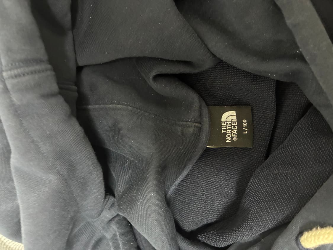 노스페이스 네이비 후드티 상품이미지4