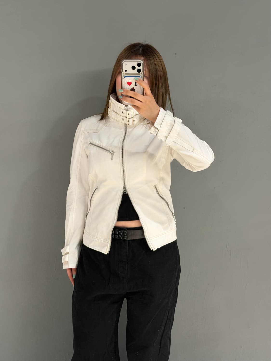 Tornado mart 2-buckle high-neck jk 상품이미지2