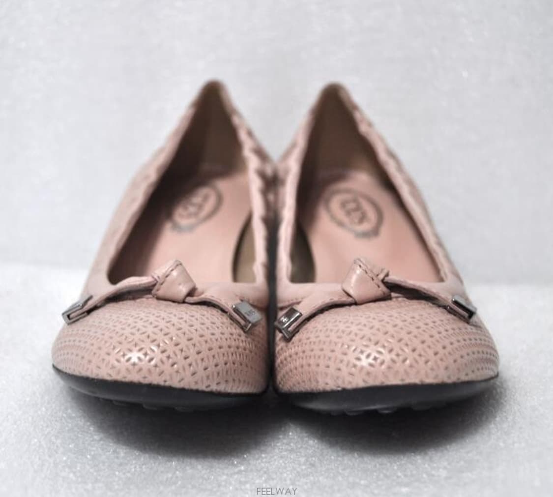 토즈(TODS)/여성가죽플랫구두(사이즈225)정품 상품이미지1