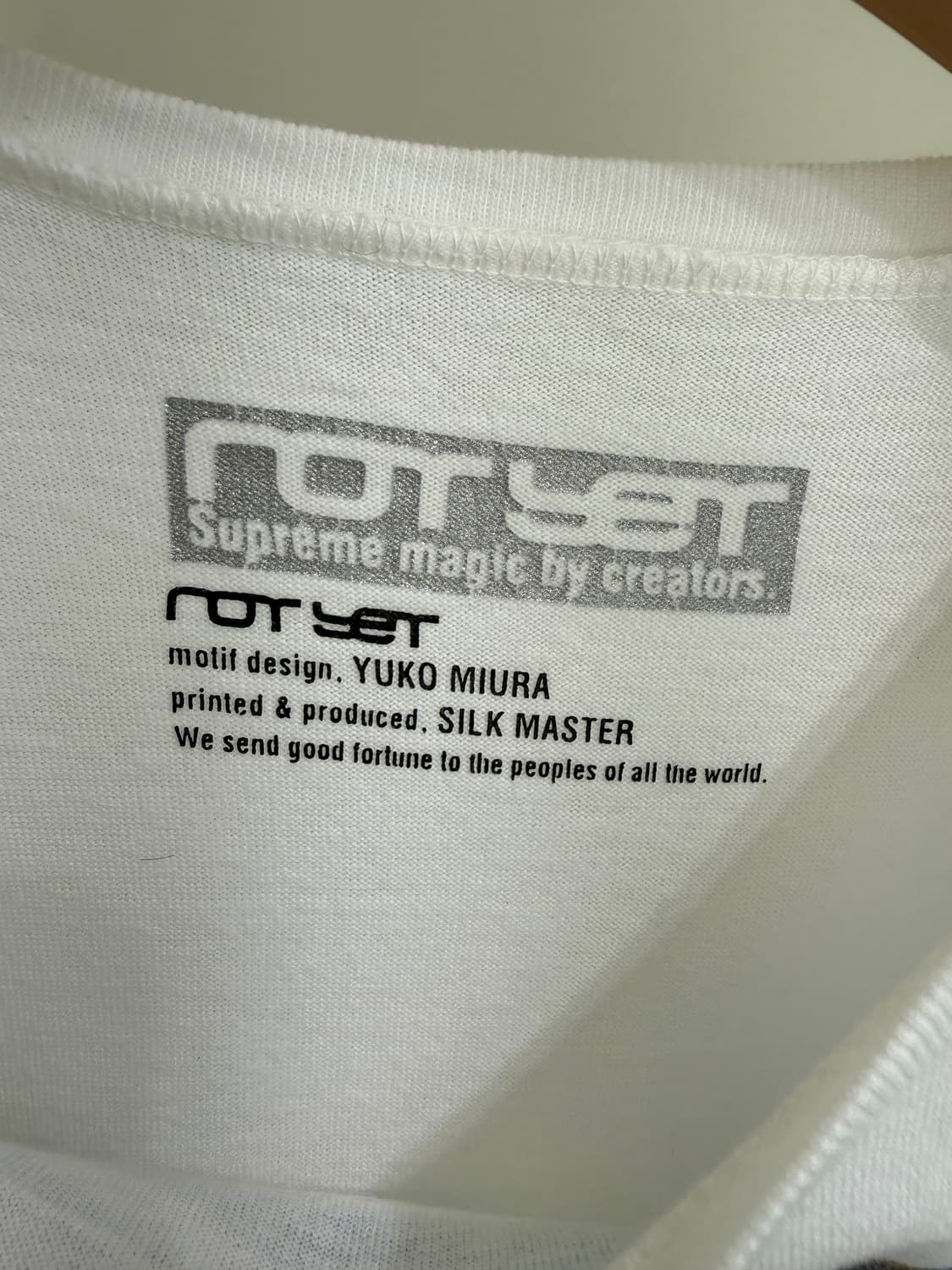 SILK MASTER (Made in Japan) 프린팅 티셔츠  상품이미지6