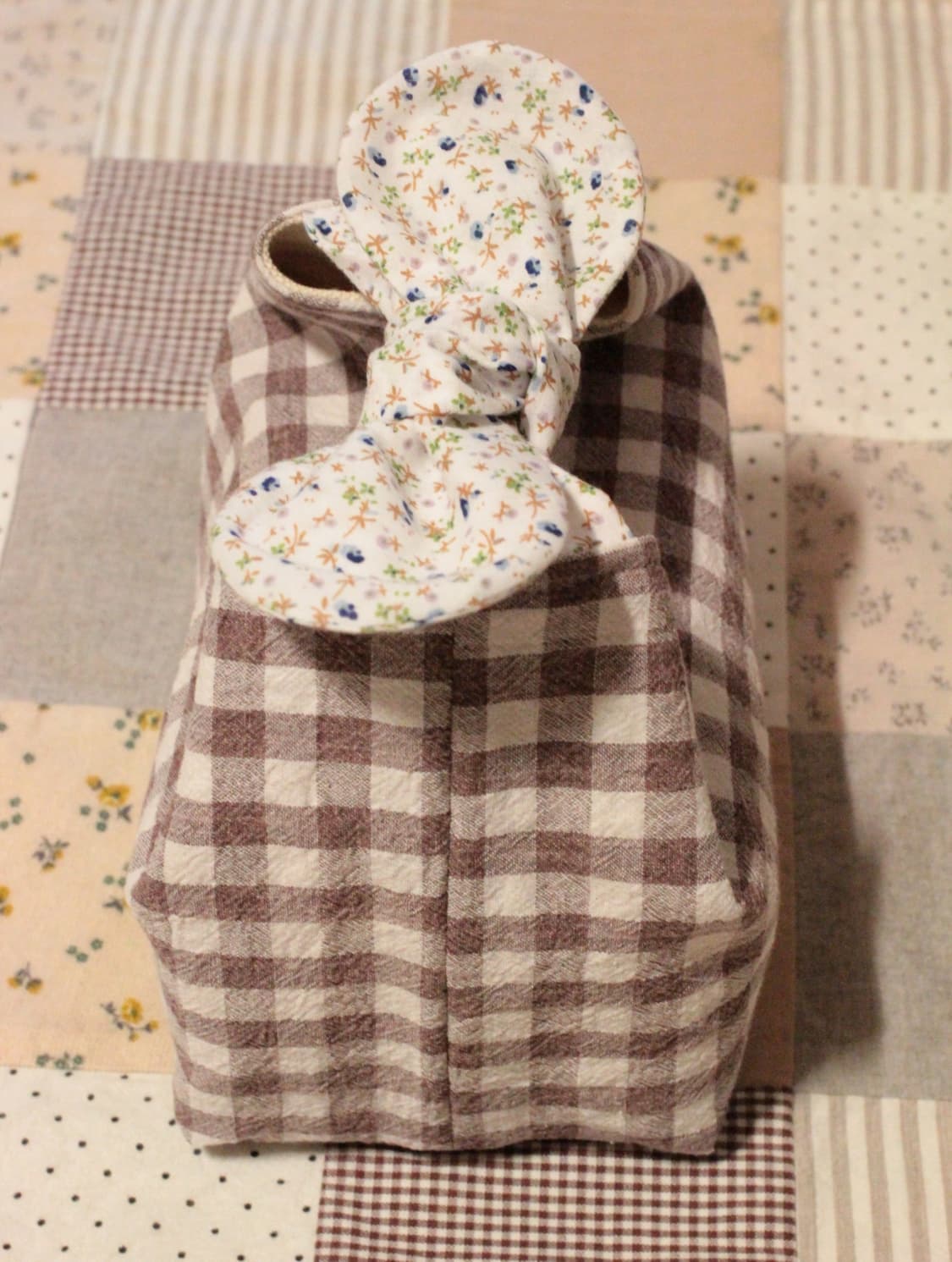 핸드메이드 도시락 주머니 겸 다용도 파우치 상품이미지8