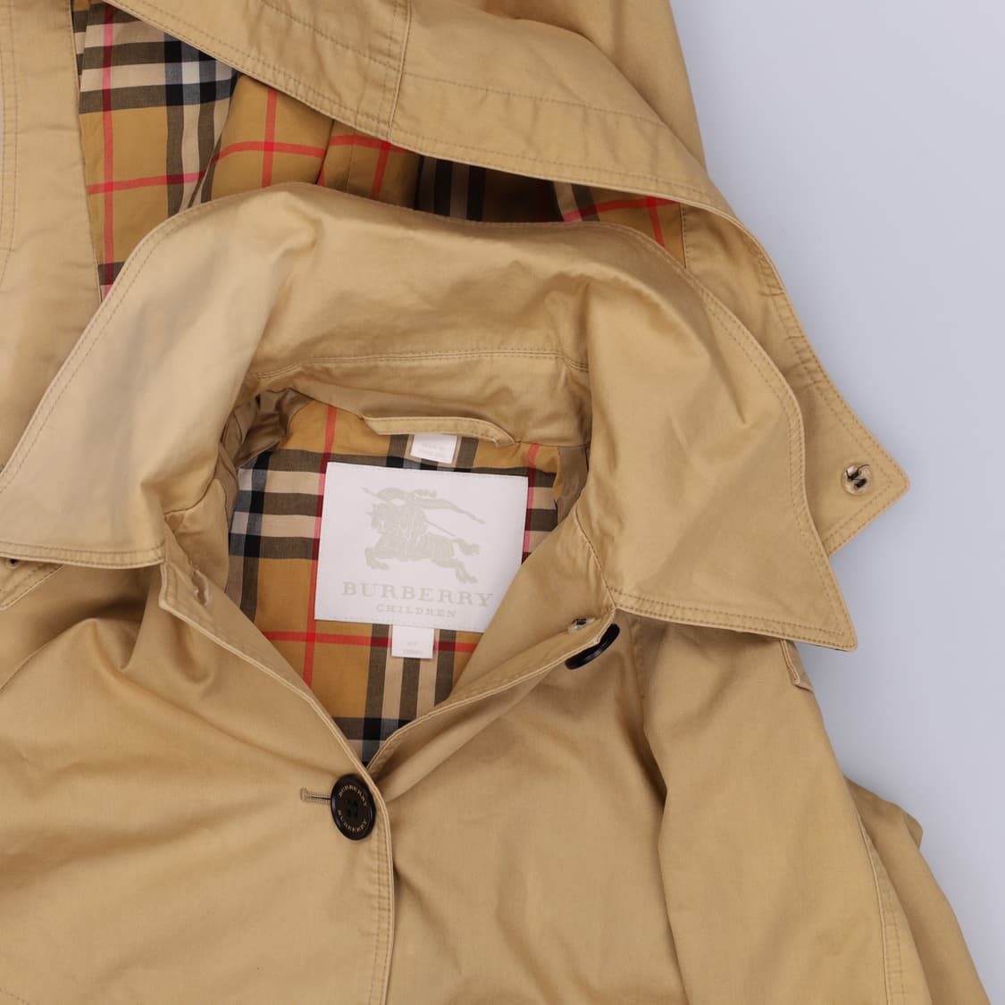 6Y 버버리 키즈 트렌치코트(썬페이드) 0306H1 상품이미지4