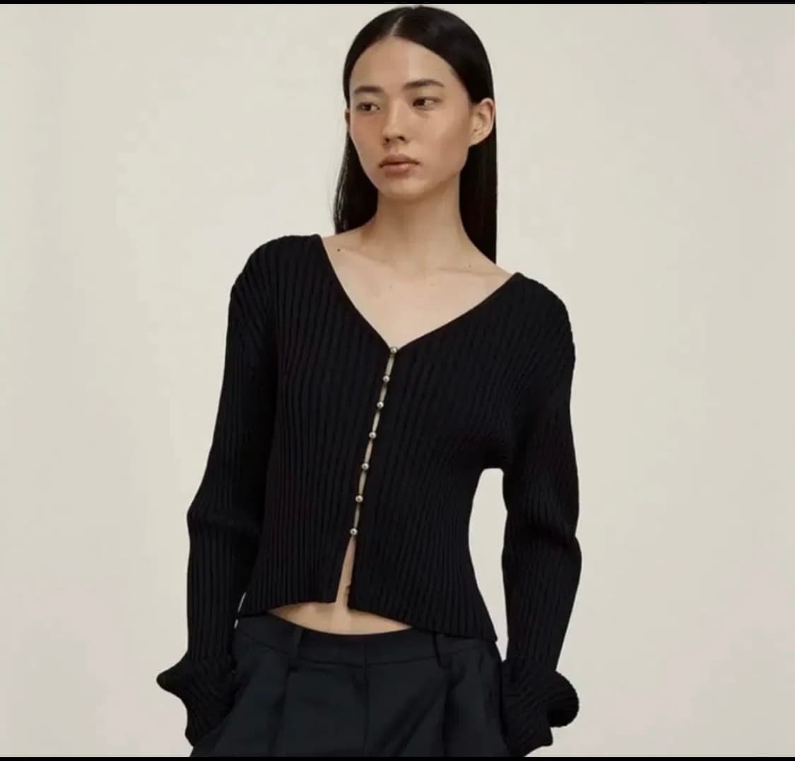 gbh 지비에이치 ball button cardigan 가디건 상품이미지1
