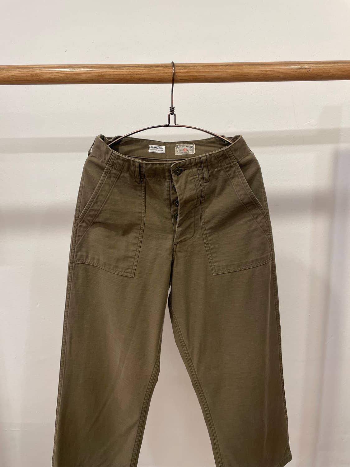 beams boy x buzz rickson's fatigue pants 상품이미지1