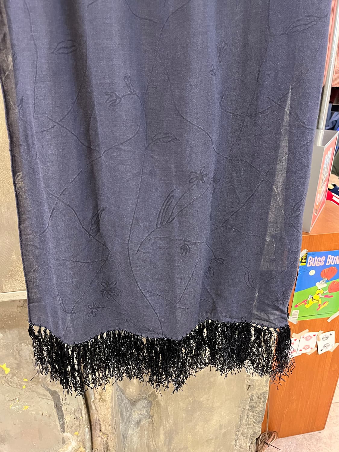 발망 스카프 네이비 #csz3032 상품이미지5