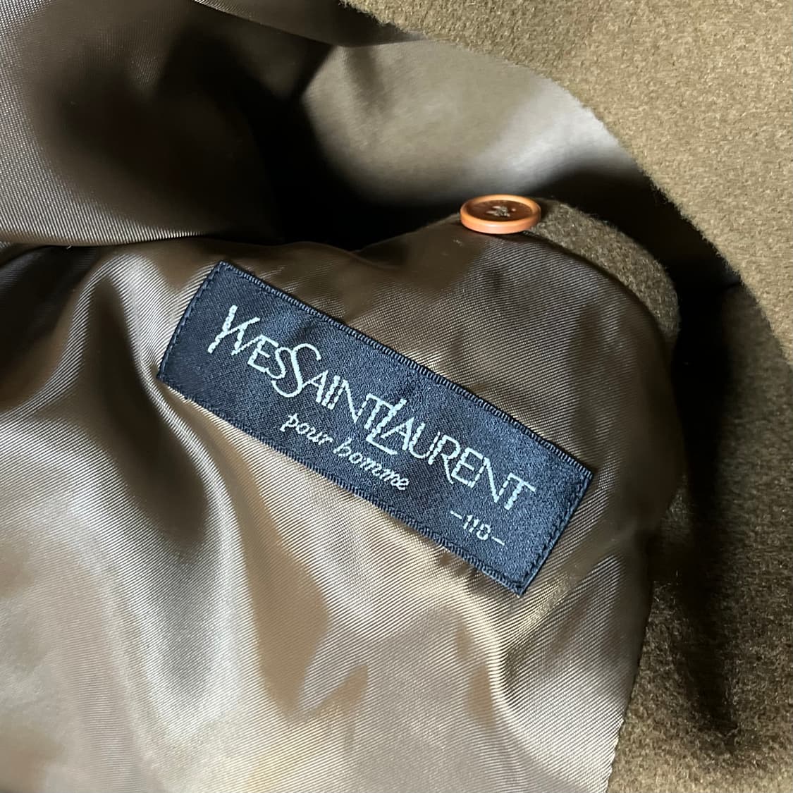 입생로랑 YSL 캐시미어 울 블루종 집업자켓  상품이미지6