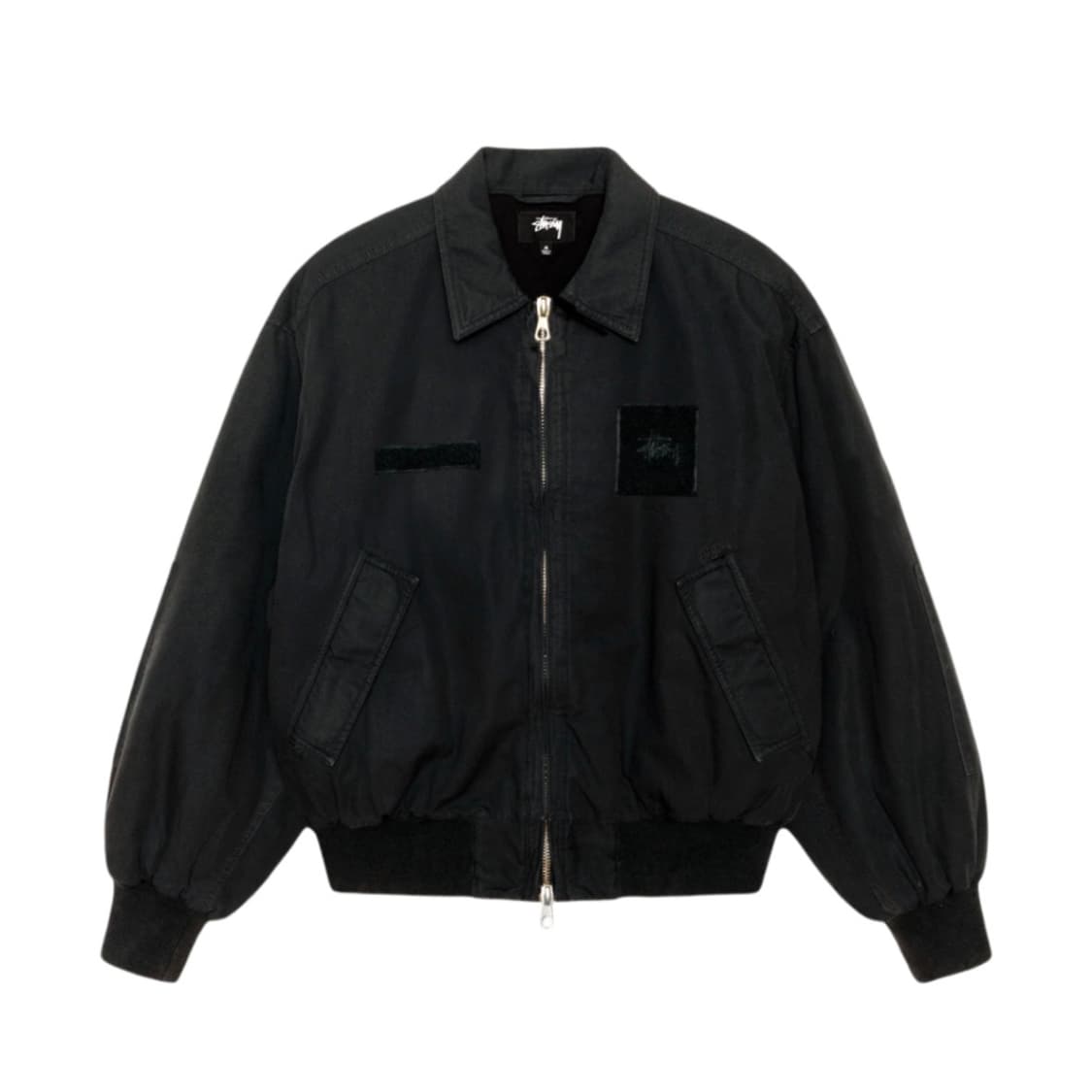 Stussy Flight Bomber Black / 스투시 봄버 블랙 상품이미지2