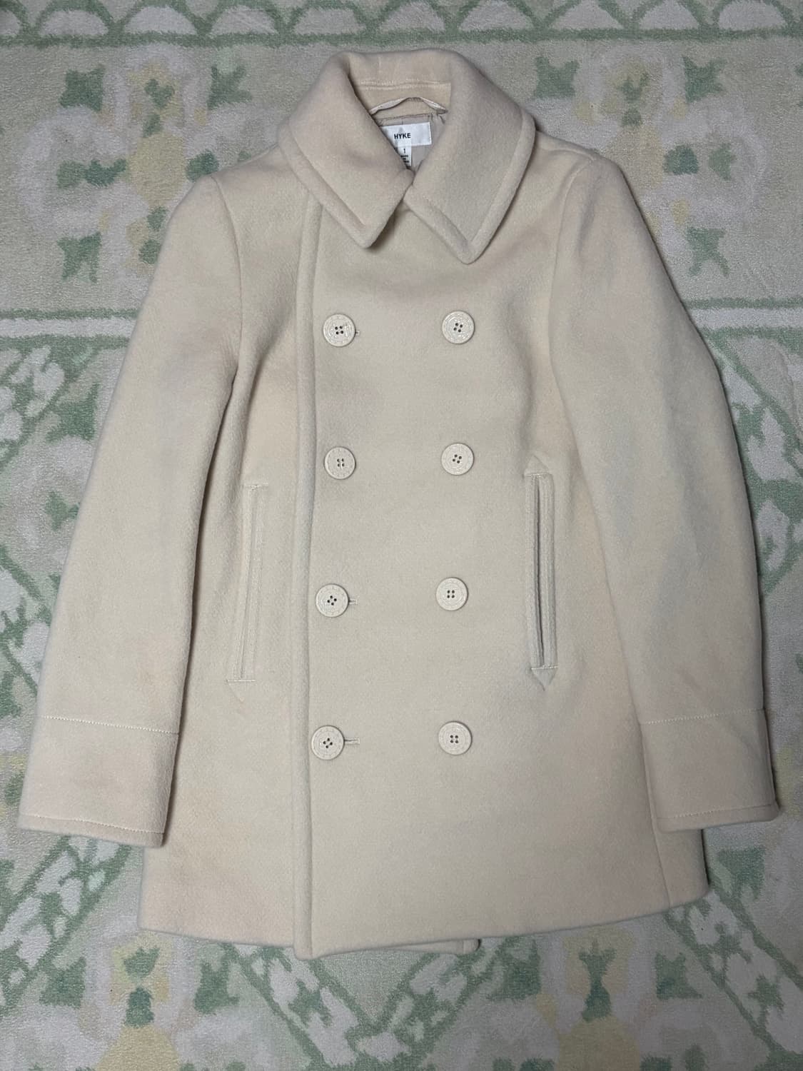 hyke 하이키 울 더블 코트 상품이미지1