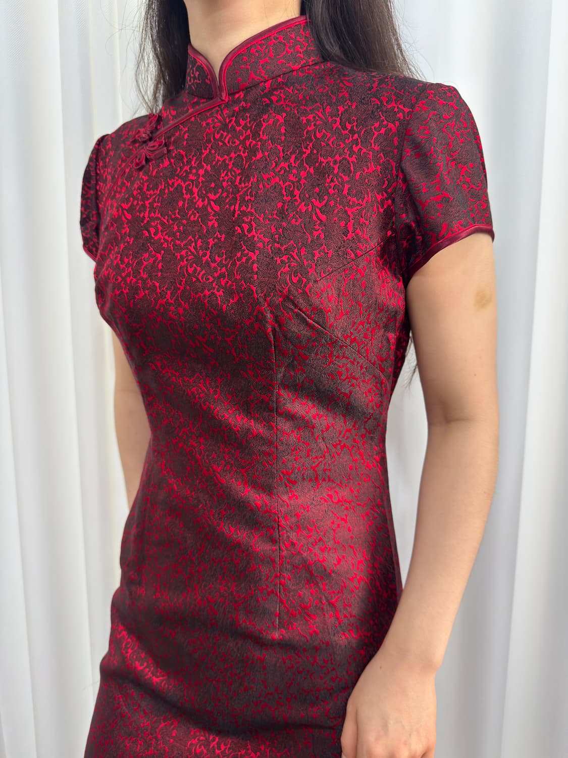 red design quipao 상품이미지4