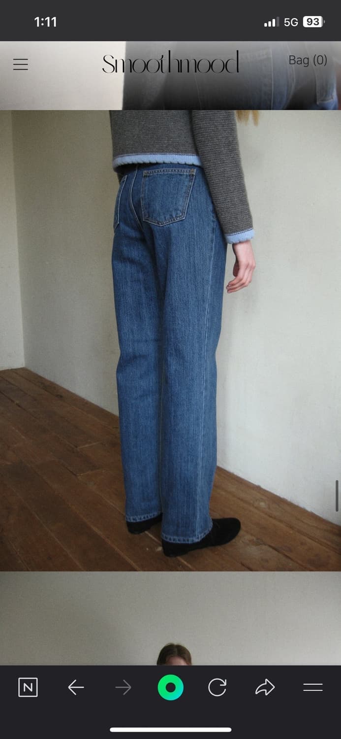 스무스무드 아파르타멘토 데님 apartamento denim pants 상품이미지3