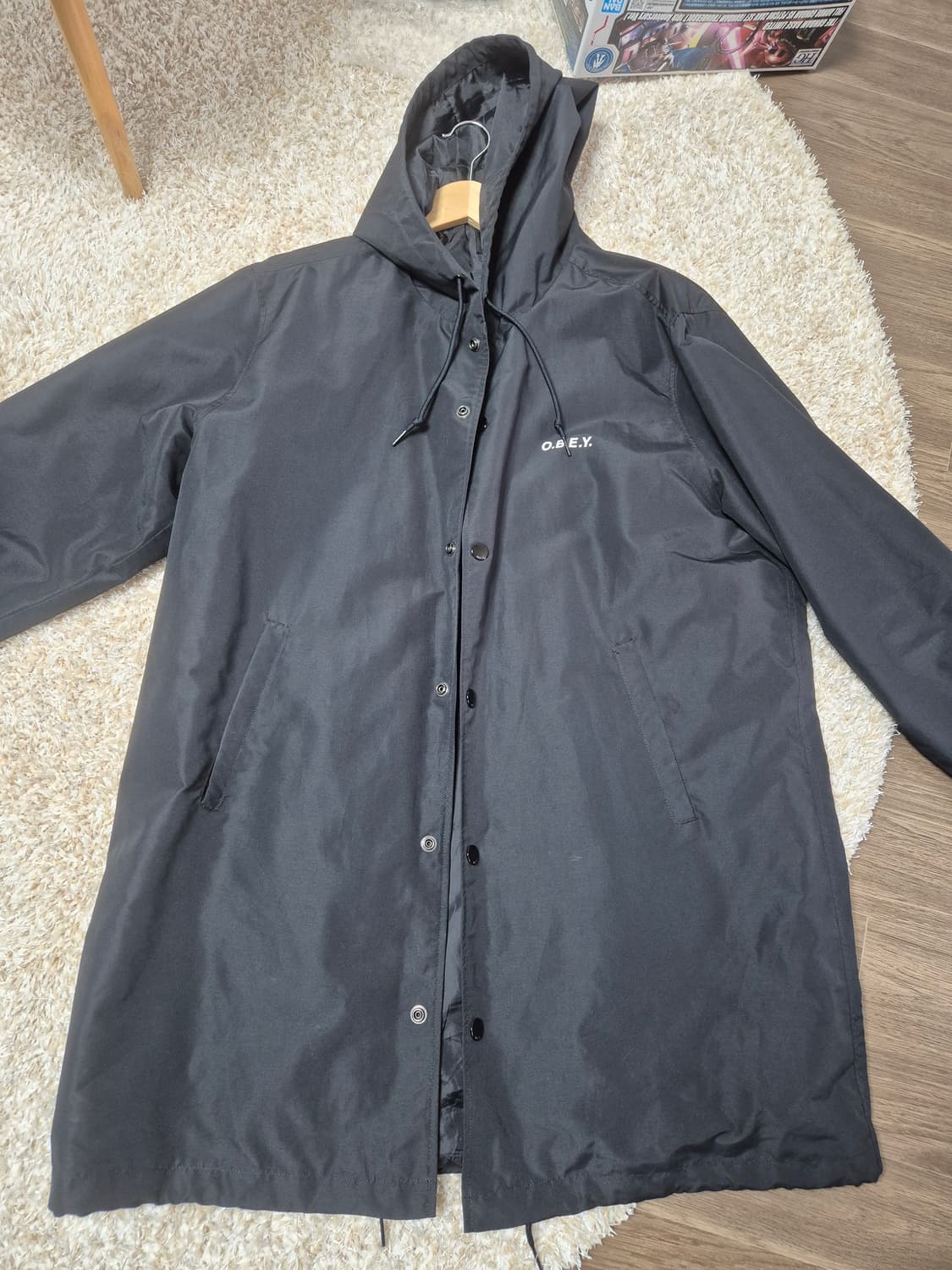 오베이 롱 코치자켓 상품이미지1