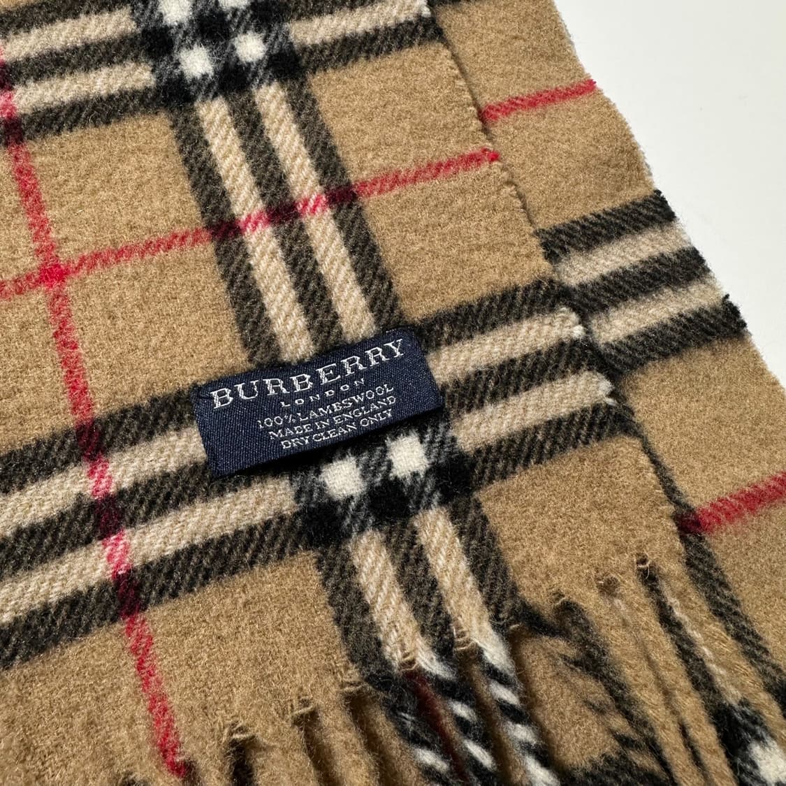 버버리 램스울 노바체크 머플러 목도리 상품이미지3