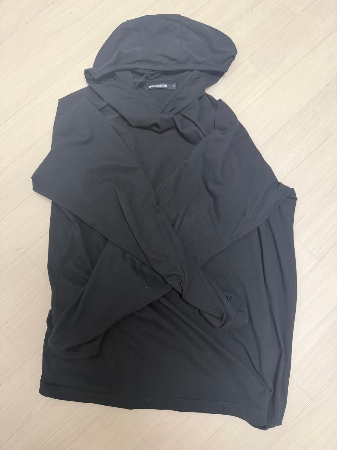 [3]해칭룸 베이스 후디 블랙 상품이미지1