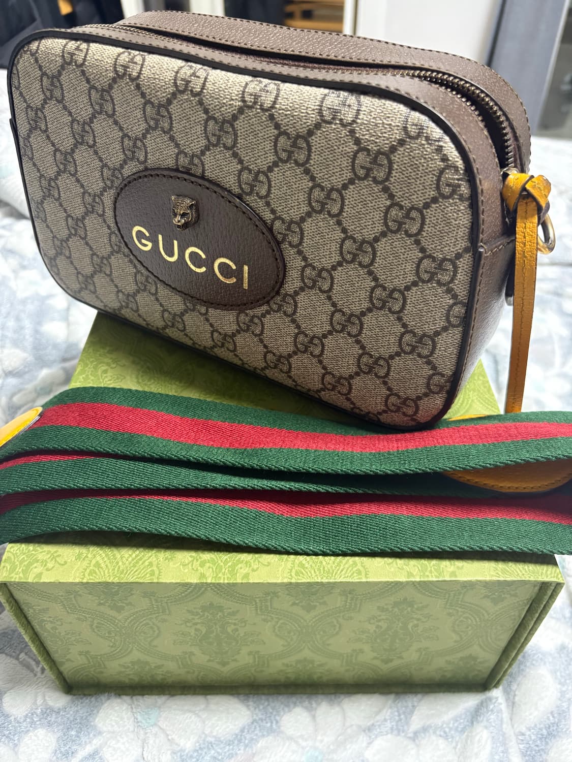 구찌 네오 빈티지 슈프림 메신저백  상품이미지4