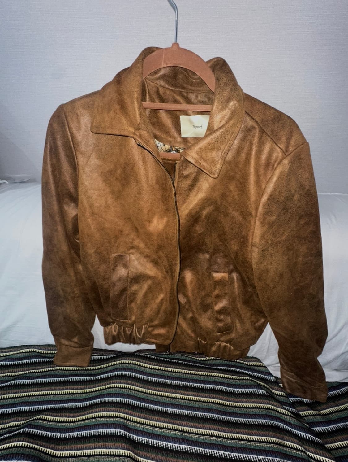 빈티지 스웨이드 자켓 상품이미지1