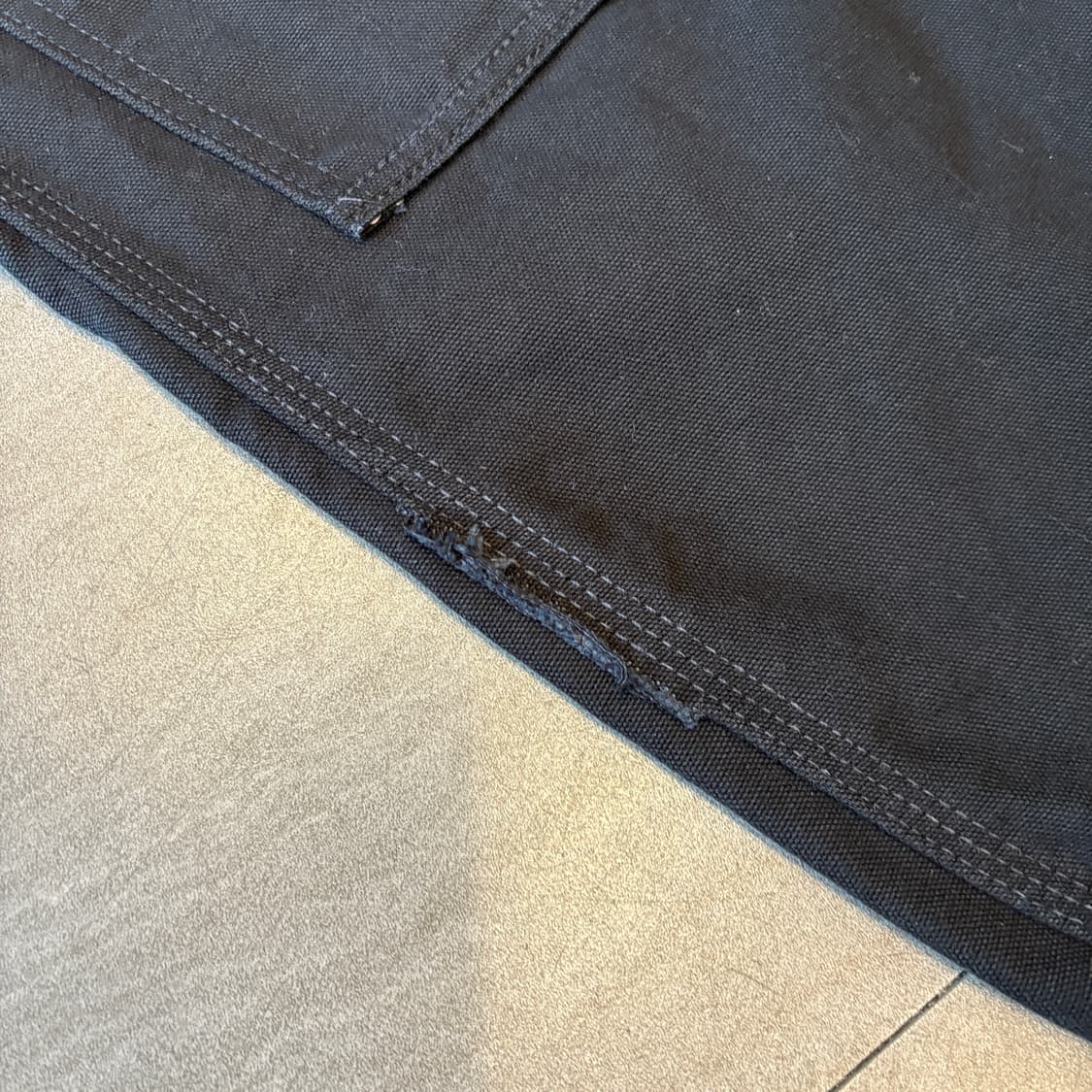 칼하트 정품 블랙 더블니 팬츠 바지 상품이미지4