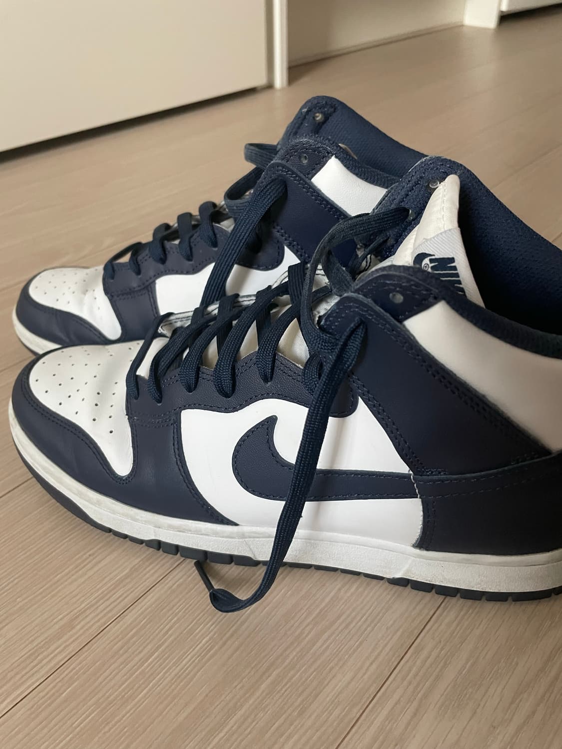 나이키 덩크 하이 레트로 챔피언쉽 네이비 상품이미지1