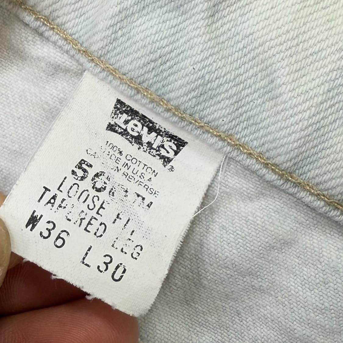 usa 리바이스 560 화이트팬츠 r1835  상품이미지7