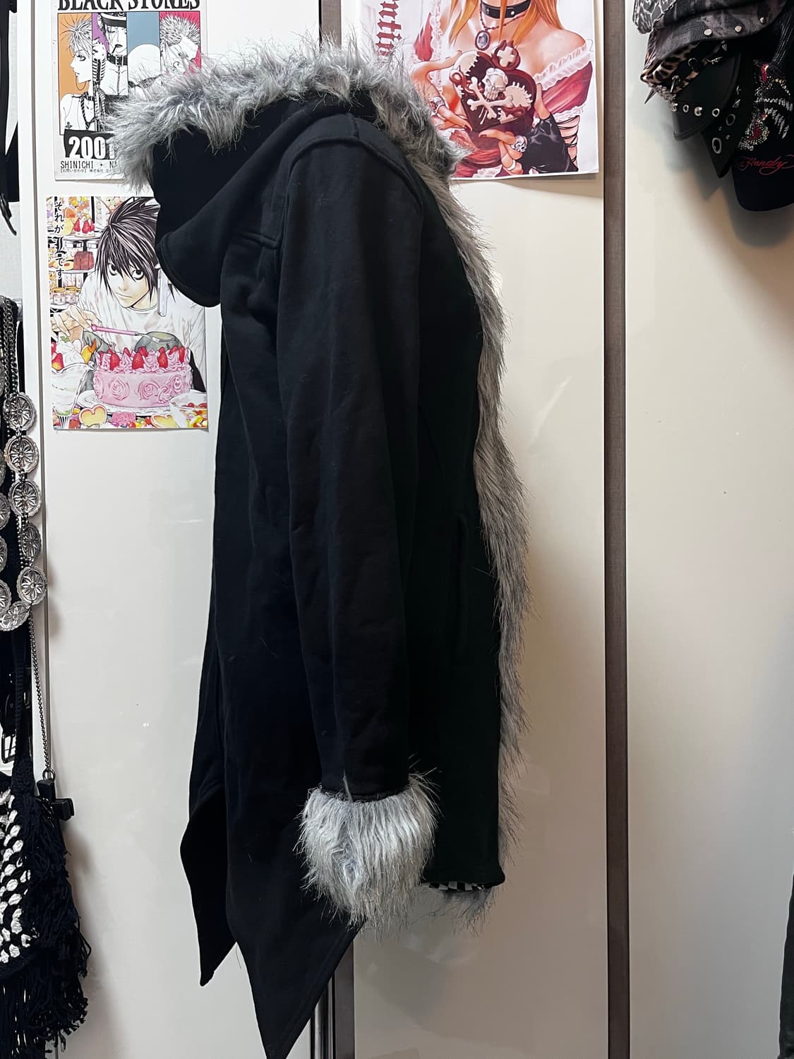 Deorart 디오라토 투웨이 지퍼 퍼 코트 상품이미지4