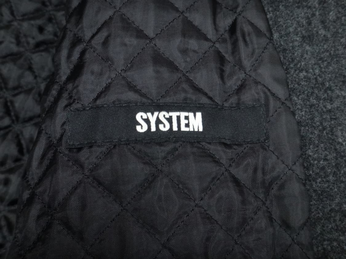 (100) 시스템 SYSTEM 울 캐시미어 혼방 더블 코트 상품이미지8