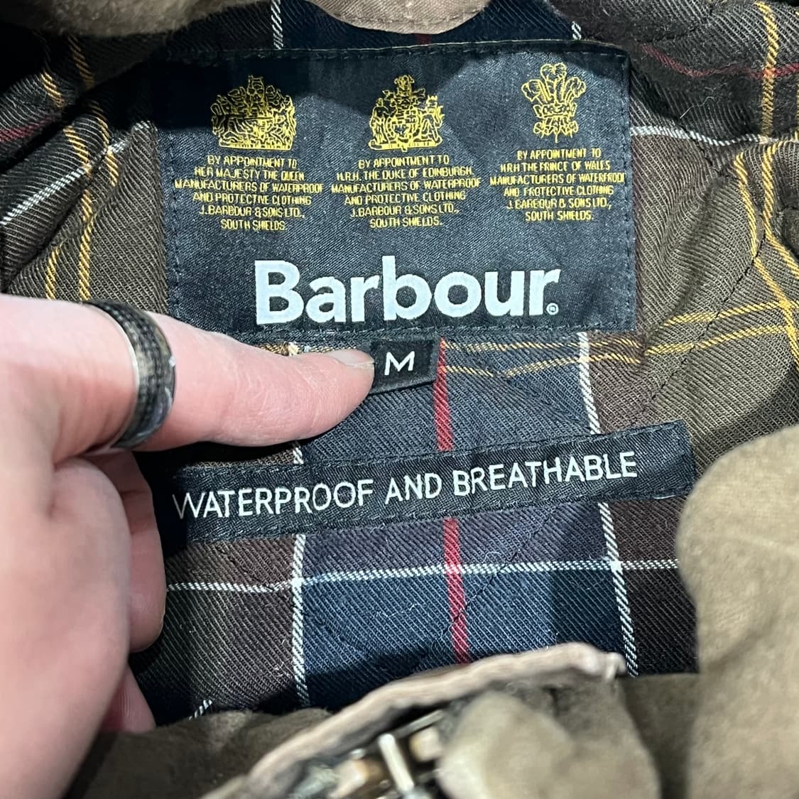 바버 워터프루프 워크점퍼 s09126 상품이미지6