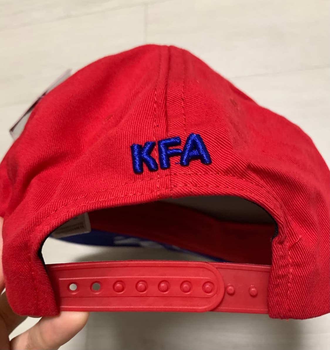 새상품) 붉은악마 투혼 KFA 축구 모자 상품이미지6
