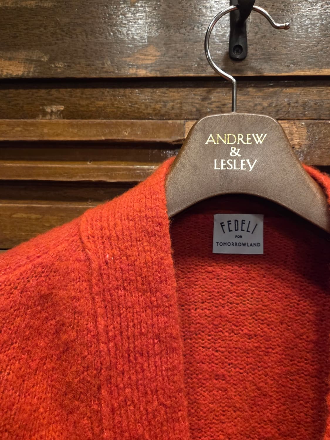 페델리 캐시미어/알파카 니트 가디건 상품이미지2