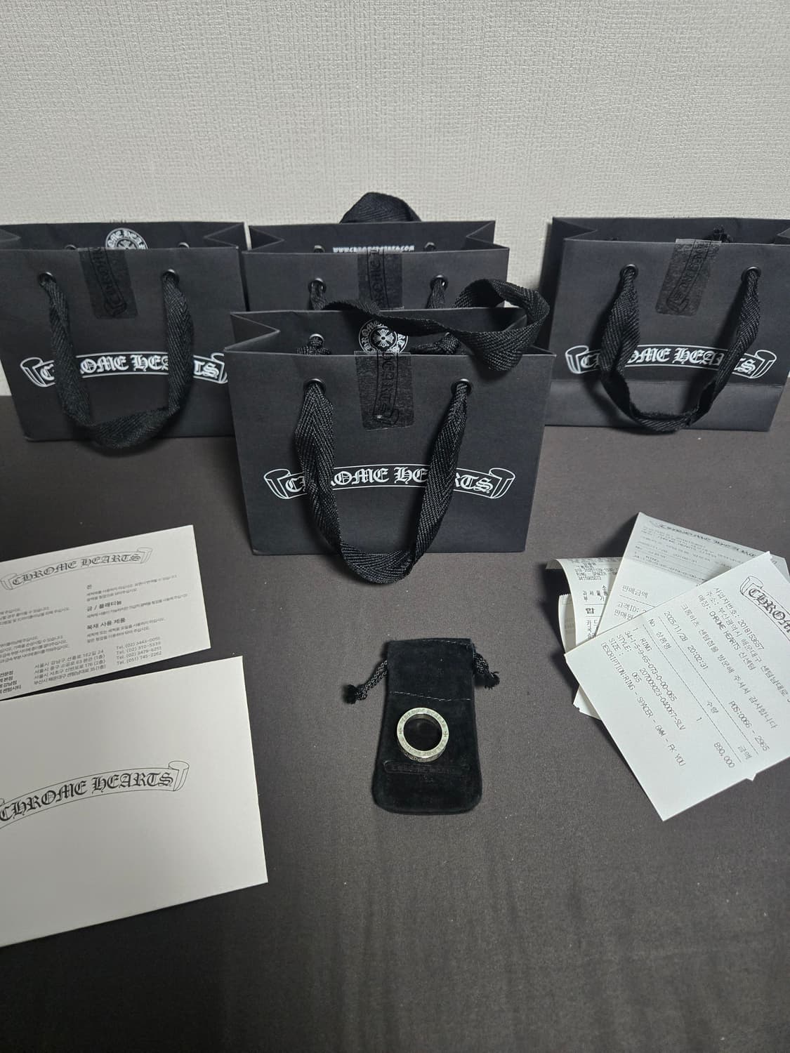 크롬하츠 퍽유링(US6.5) 상품이미지1