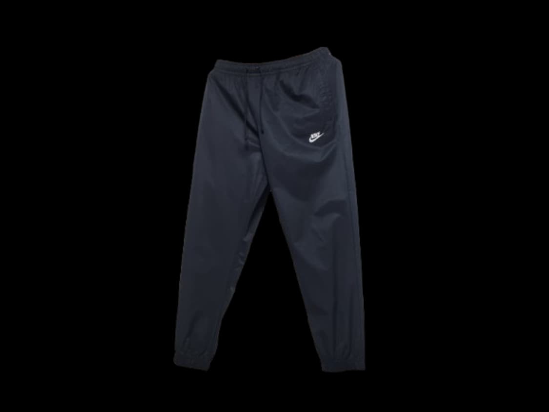남성XL 2025 나이키 에센셜 언라인드 커프 우븐 팬츠 바지 블랙 검정 상품이미지1