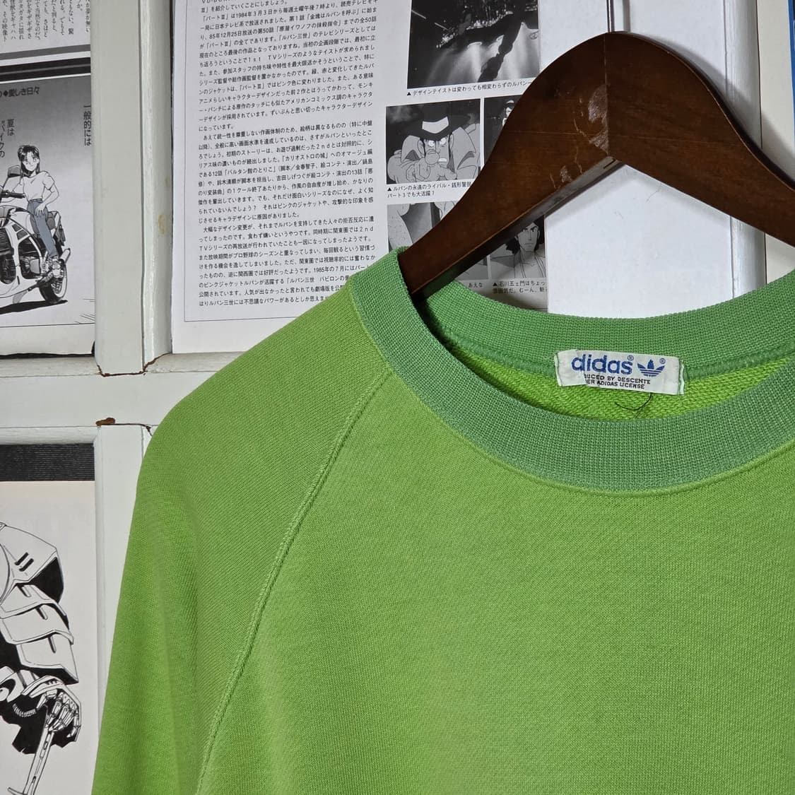 JPN 90S 아디다스 데상트 롱슬리브 상품이미지3