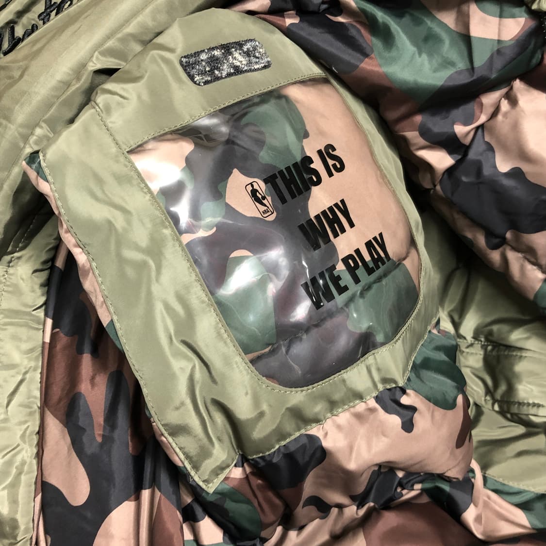 NBA 골든스테이트워리어스 야상패딩 XL 상품이미지8