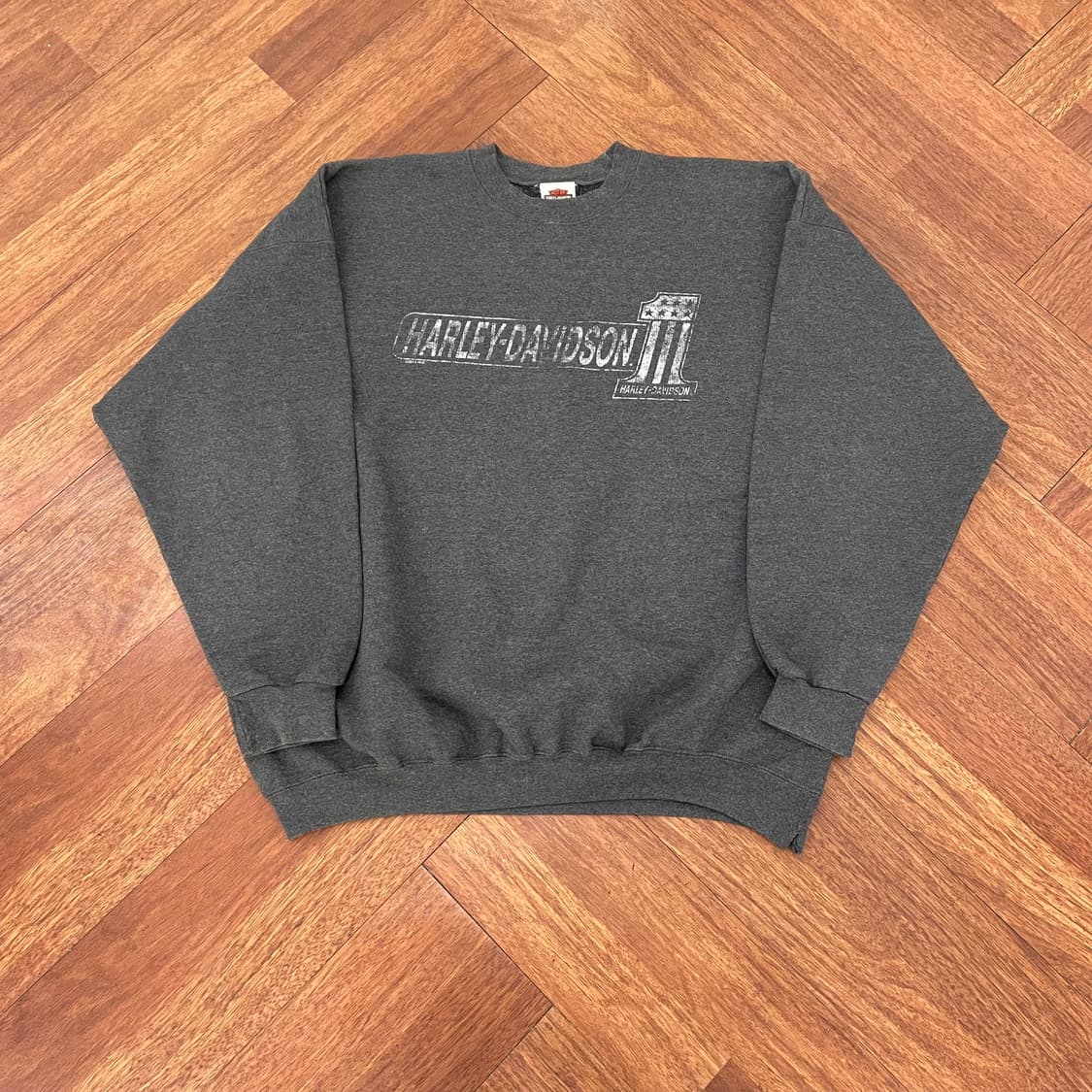 빅사이즈 할리데이비슨 맨투맨 상품이미지1