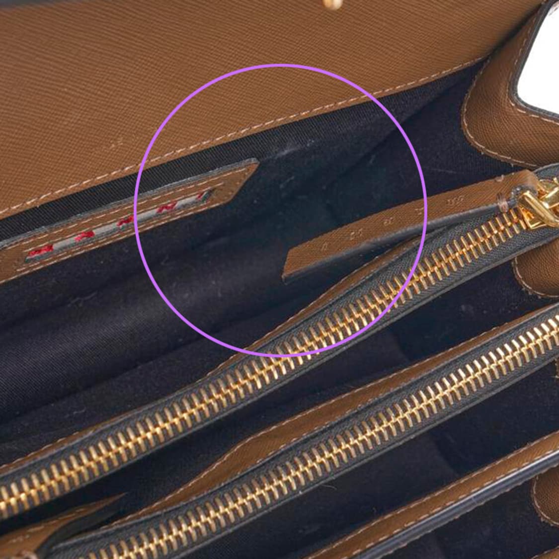 (중고) 마르니 브라운 사피아노 트렁크 미듐 숄더백 상품이미지10