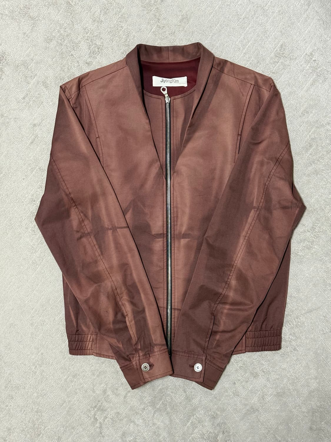 23SS 지용킴 선블리치드 카라 자켓 M 상품이미지1