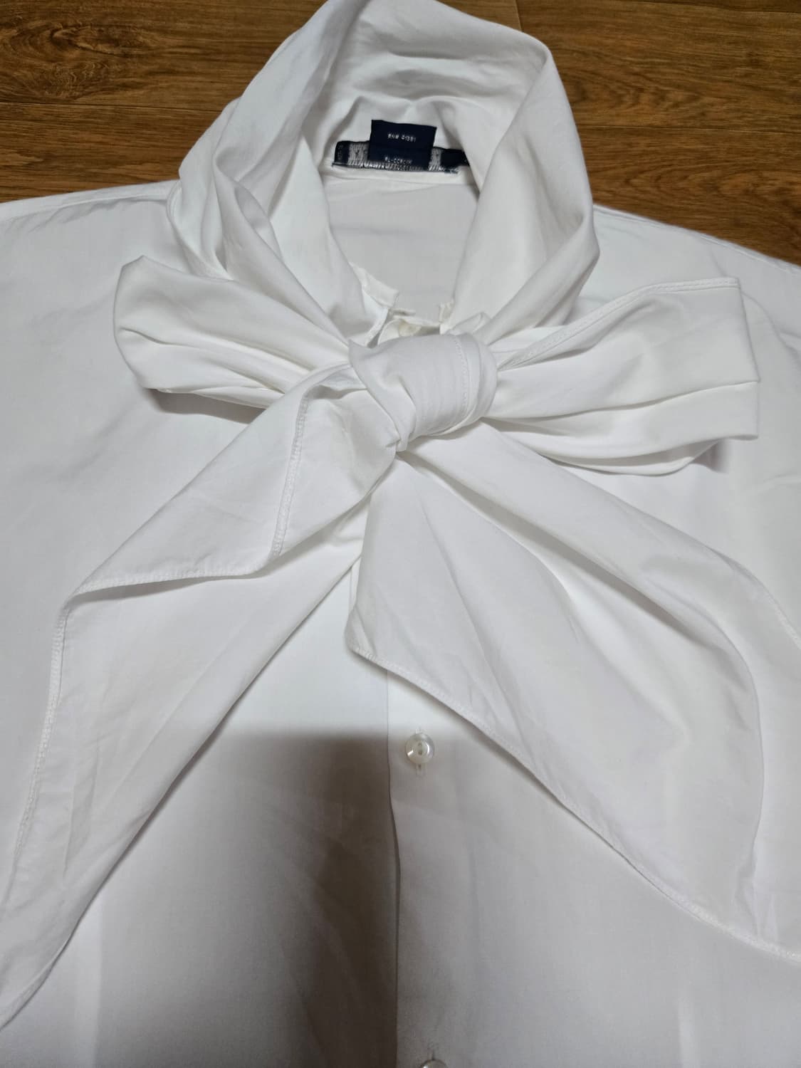 폴로 랄프로렌  정품 여성 리본 셔츠 블라우스 상품이미지4