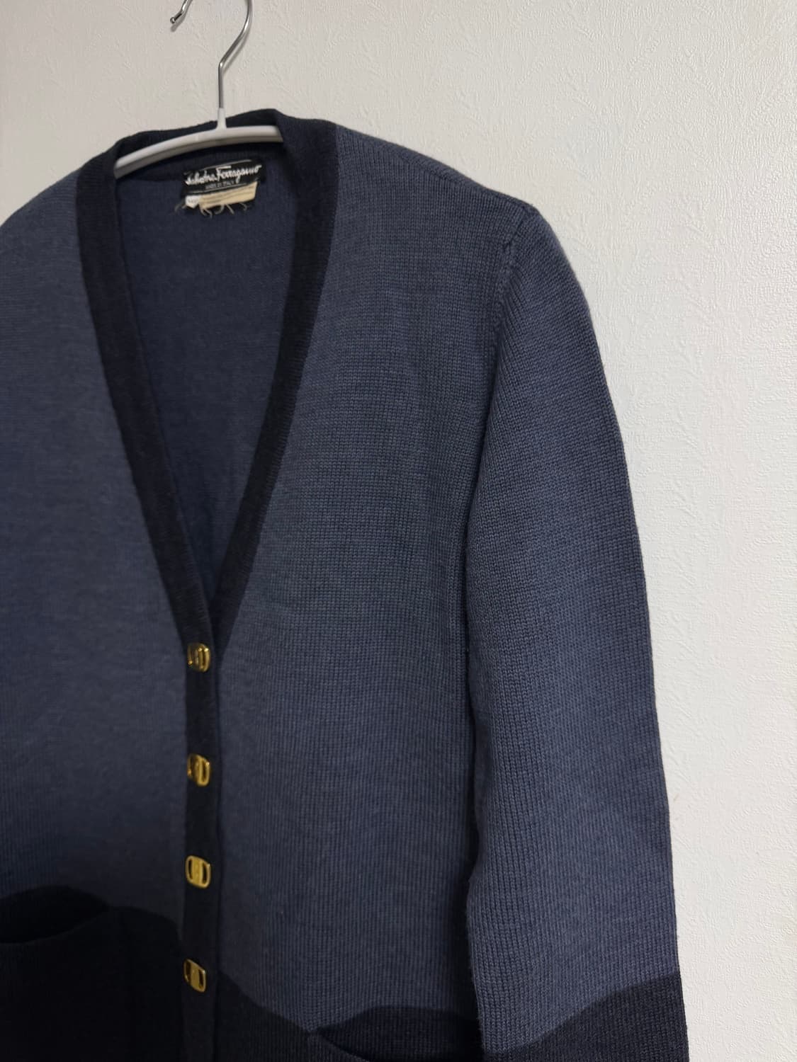 살바토레 페레가모 울 니트 가디건 상품이미지3