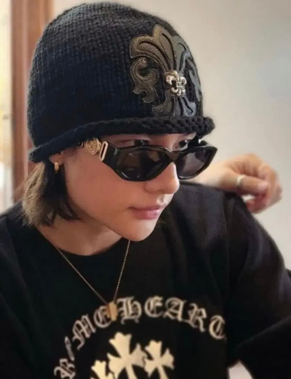 크롬하츠 플레어참 캐시미어 비니 상품이미지6