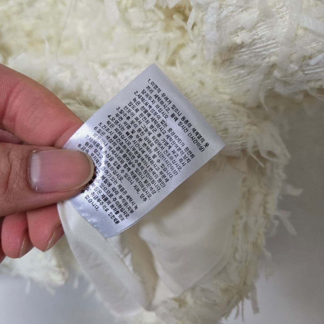 드헤베 스퀘어 넥 트위드 자켓 (새상품) 상품이미지7